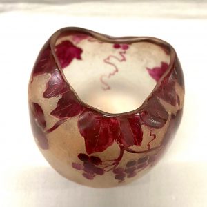 ที่ใส่เทียนแก้วเป่ามูราโน่มือสองฝรั่งเศส