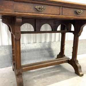 โต๊ะทำงาน 2 ลิ้นชักสไตล์หลุยส์-ฟิลิปป์