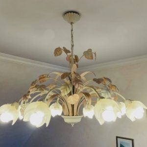 โคมไฟแขวนเหล็กวินเทจ