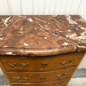 ตู้คอมโมดท็อปหินอ่อน6ลิ้นชัก