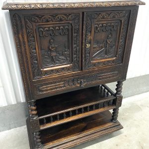 ตู้ไม้คอมโมดสไตล์เฮนรี่ 2 Commode