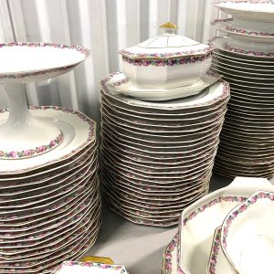 ชุดจานชามใส่อาหาร104ชิ้นLimoges