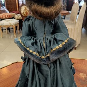 ตุ๊กตาบาร์บี้เซรามิกชุดสีกรมท่า