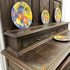 ตู้บุฟเฟต์2ชั้นไม้จริงสไตล์นิโอคลาสสิค-หลุยส์ ฟิลิปป์