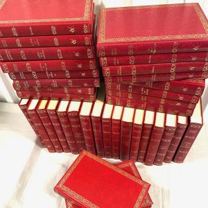 หนังสือขอบกระดาษชุด36 เล่มภาษาฝรั่งเศส