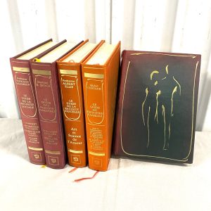 หนังสือผสม ผ้าชุด 5 เล่มภาษาฝรั่งเศส