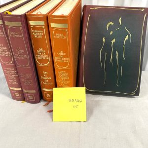 หนังสือผสม ผ้าชุด 5 เล่มภาษาฝรั่งเศส