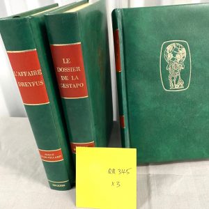 หนังสือ หนังเทียมชุด 3 เล่มภาษาฝรั่งเศส